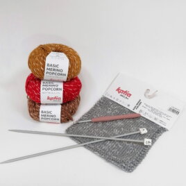 Basic merino popcorn Katia