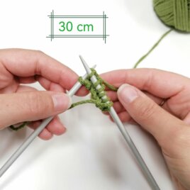 Aiguilles à tricoté 30 cm